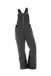 DSG Craze 5.0 Bib Pants in charcoal, size large, featuring durable fabric and adjustable straps for outdoor or workwear use.