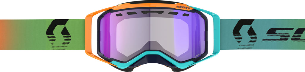 Prospect Snwcrss Ls Goggle Blue/Orange Blue Chrome