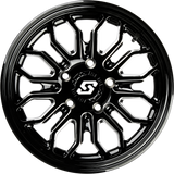 Onyx Wheel 14x7 4/137 +10mm Blk/Machined
