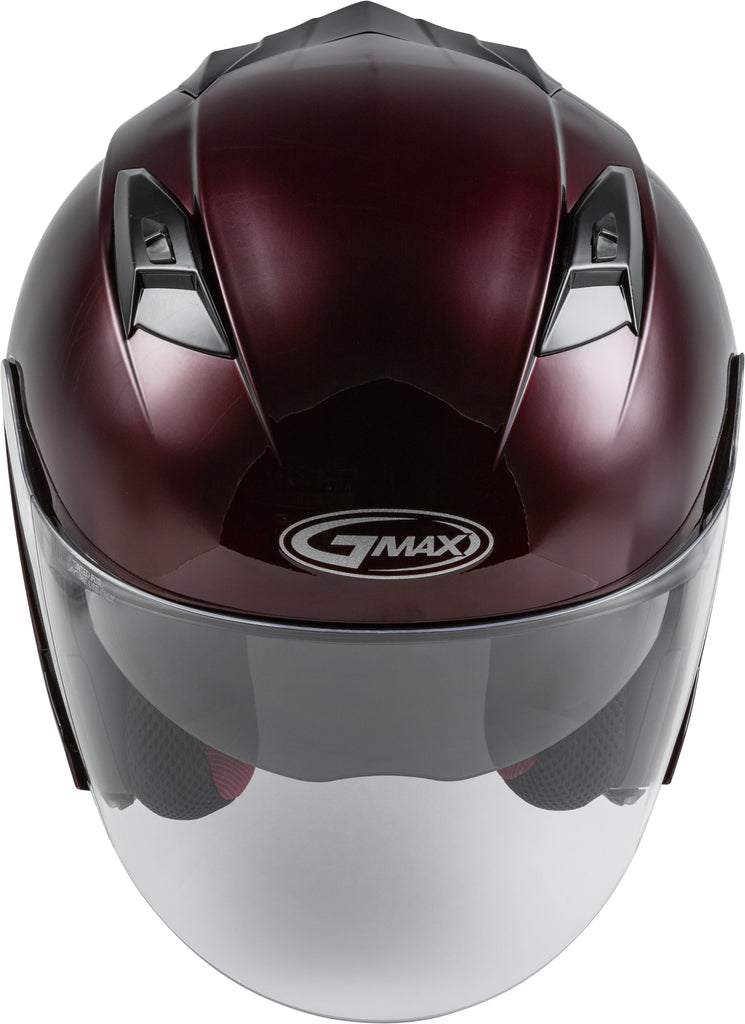 Of 77 Open Face Helmet Wine Red Md