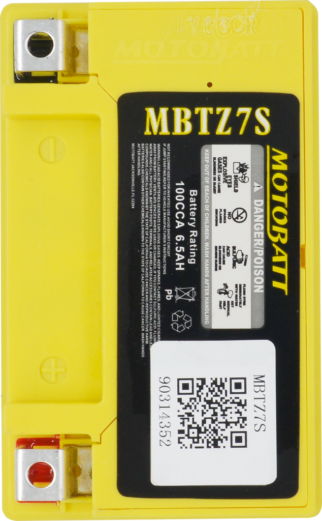 Battery Mbtz7s Sealed Factory Activated