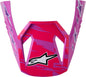 S M3 Falcon Visor Ece06/Dot Prpl/Wht/Blk/Pink Fl Gl