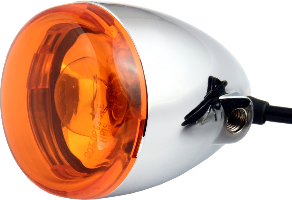 Chrome Turn Signal Assembly Front Right or Left