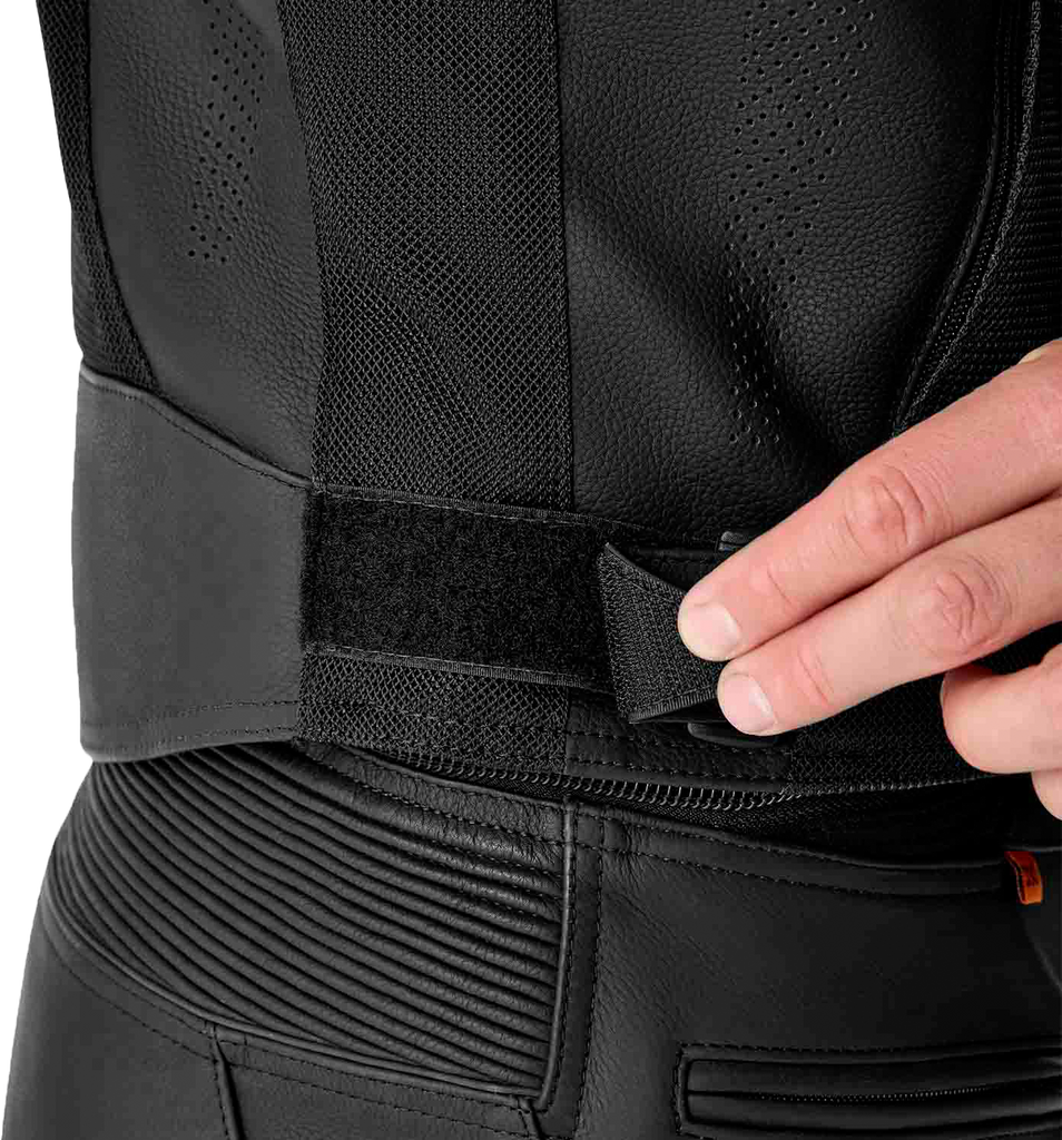 S1 D3o Mesh Leather Jacket Black Md
