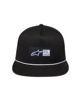 Load image into Gallery viewer, Label Snapback Hat Black