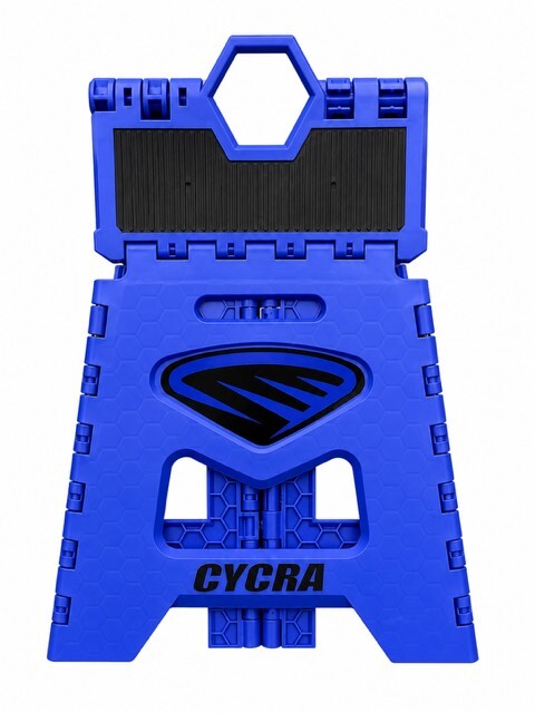 Fold Up Motostand Blue