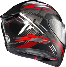Load image into Gallery viewer, Exo St1400 Evo Carbon Helmet Hex Gloss Red Xl