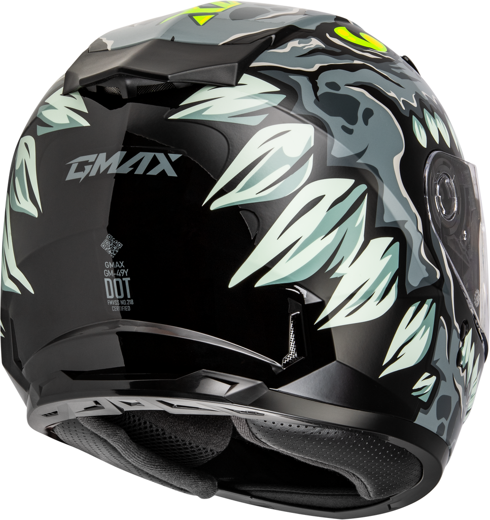 Youth Gm 49y Drax Snow Helmet Grey Ys
