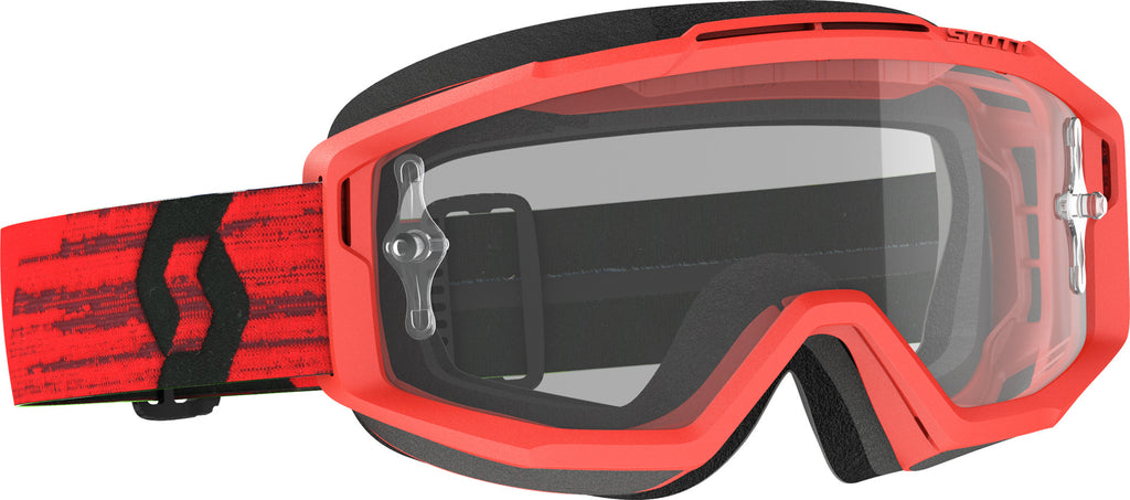 Split Otg Goggle Dark Red W/Clear Works Lens