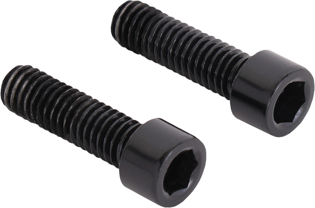 Dual Drill Cap Screws M6x20 2pcs Black