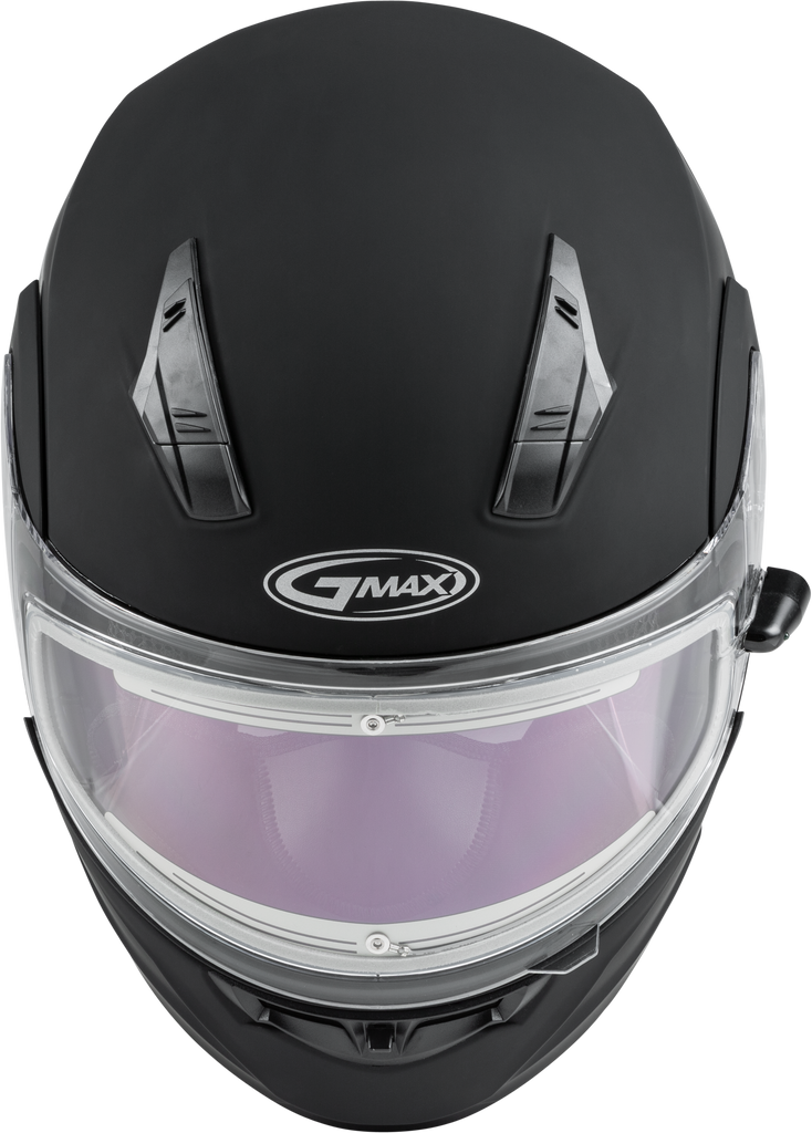 Md 04s Modular Snow Helmet W/Electric Shield Matte Blk Xs