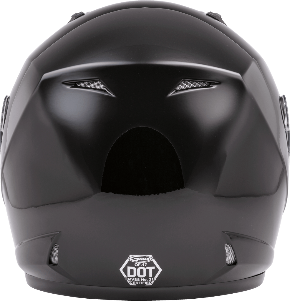 Of 17 Open Face Helmet Black Lg