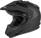 Gm 11 Dual Sport Helmet Matte Black  Xl