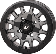 Load image into Gallery viewer, Adapt Dd Wheel 14x7 6+1 4/137 &amp; 4/156 Matte Gnmtl Grey
