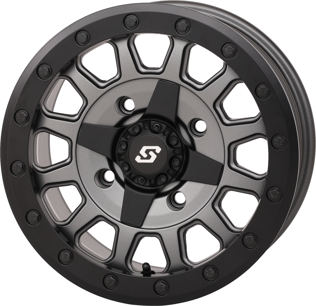 Adapt Dd Wheel 14x7 5+2 4/137 & 4/156 Matte Gnmtl Grey