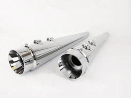 VTWIN SLIP ON MUFFLERS HARLEY DAVIDSON BAGGERS - The Speed Shop Canada