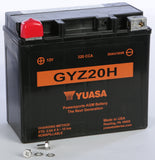 Yuasa Battery Gyz20h Sealed Factory Activated 49-1937