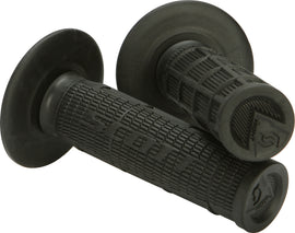 Radial Half Waffle Grips Black 7/8