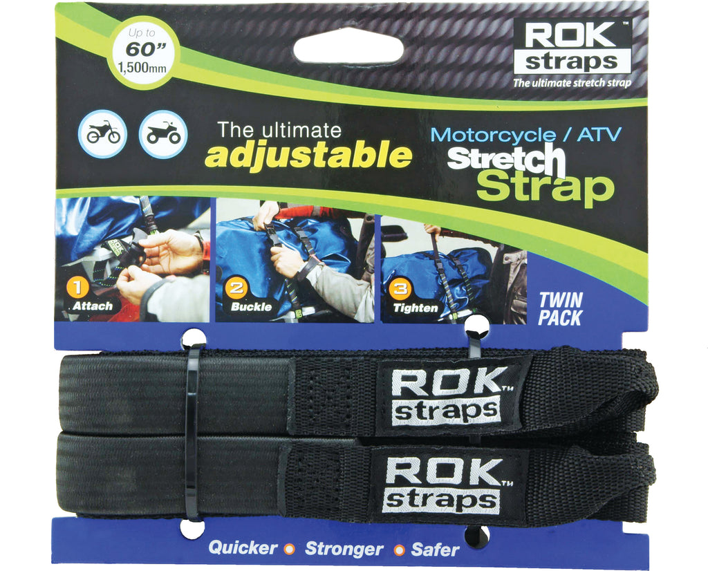 Motorcycle Strap Black 18"X60"X1"