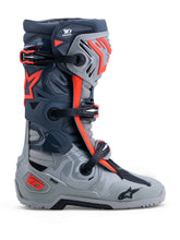 Load image into Gallery viewer, Tech 10 Enduro Boots Mid Gry/Drk Gry/Red Fluo 11