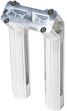 Load image into Gallery viewer, H/D Billet Risers 8" Raw Kickback