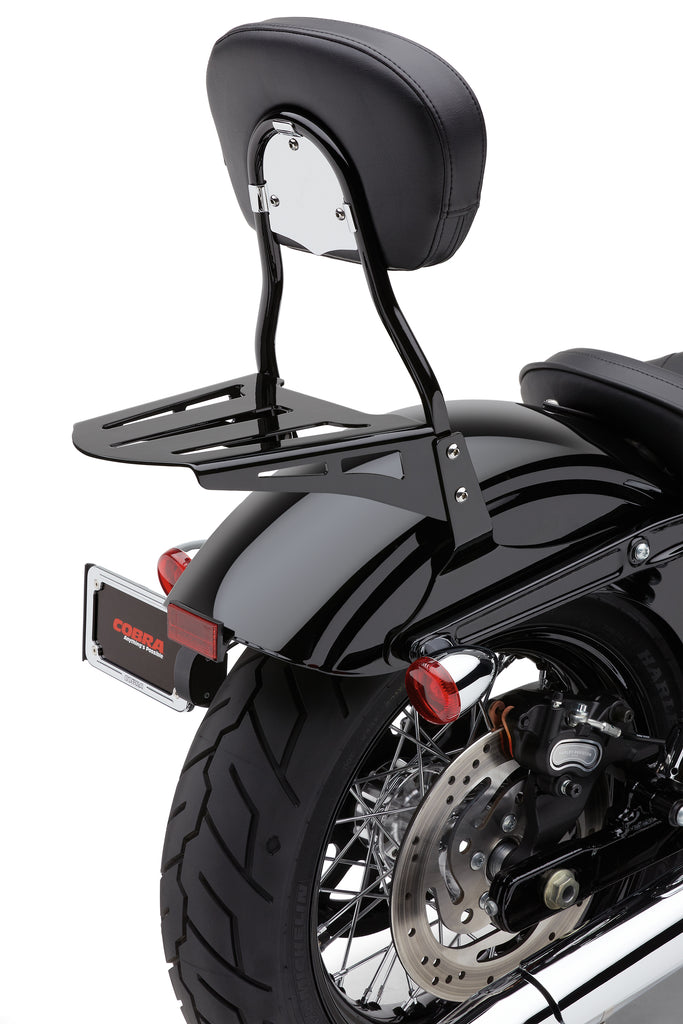 Sissy Bar Luggage Rack Formed Black Hon Yam