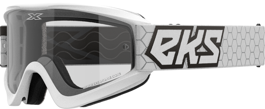 Flat Out Clear Goggle White/Black Clear