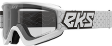 Load image into Gallery viewer, Flat Out Clear Goggle White/Black Clear