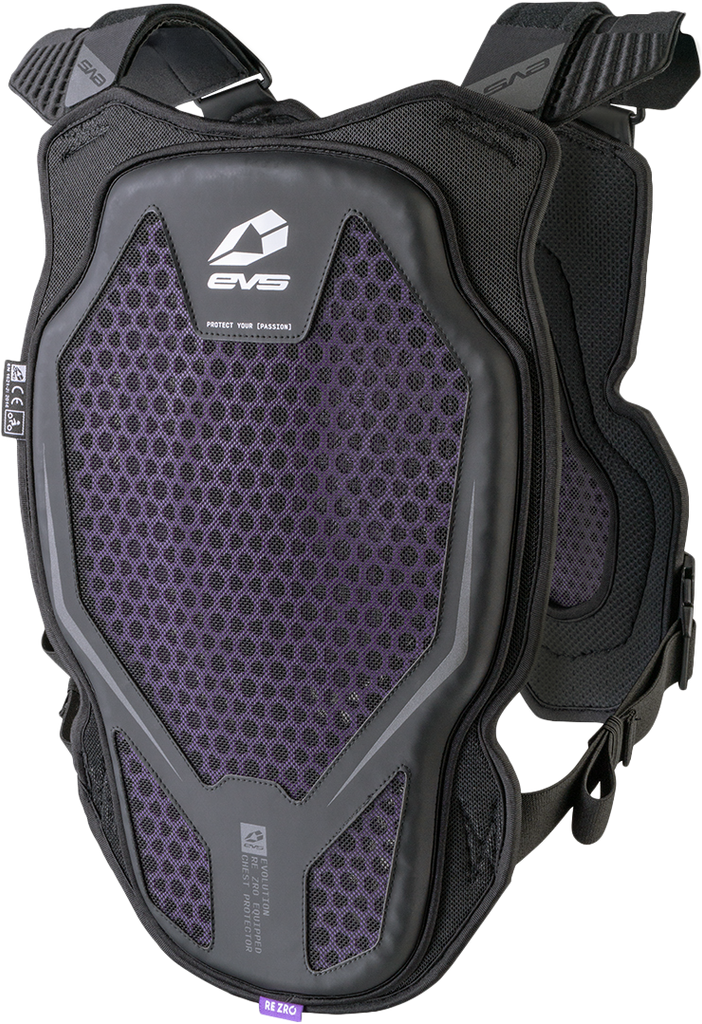 Evo Chest Protector W/Rezro Black Md/Lg