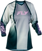 Women's F 16 Lift Jersey Green/Purple/Pink Lg