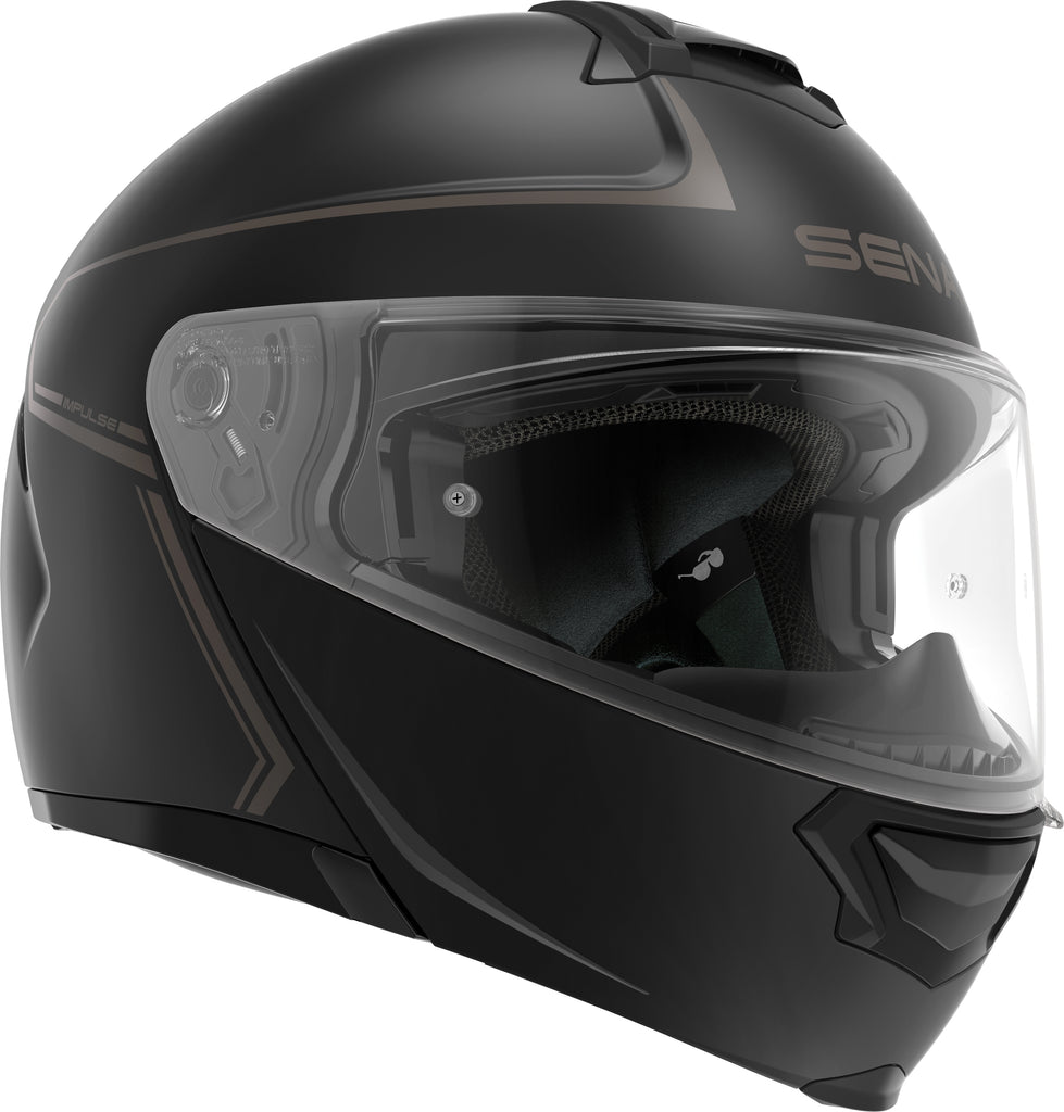 Impulse Flip Up Helmet Matte Black Lg