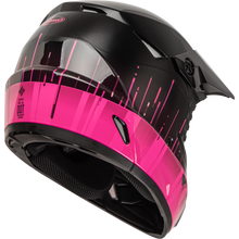Load image into Gallery viewer, Youth Mx 46y Frequency Offroad Helmet Black/Pink Yl