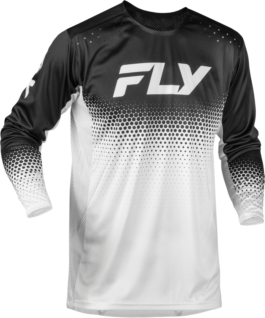 Rayce Sonar Bicycle Jersey White/Black Lg