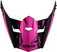 Load image into Gallery viewer, Youth Mx 46y Unstable Visor Matte Black/Pink Ys Yl
