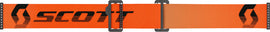 SCOTT Prospect Amp Goggles in grey and orange rose color, featuring adjustable strap and clear lenses for outdoor sports eyewear.