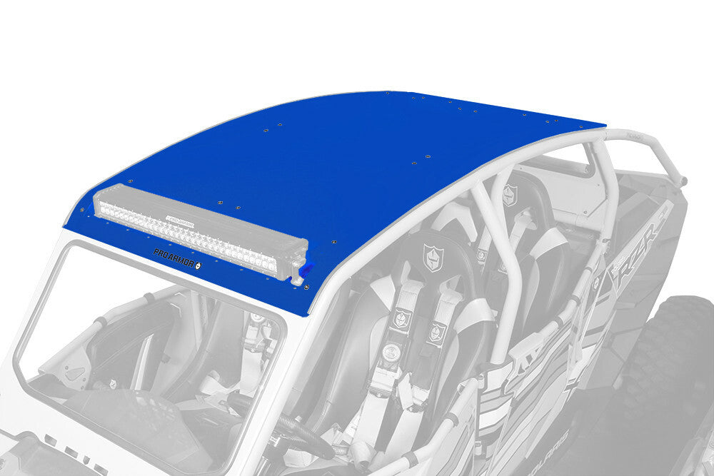 Asylum Roof W/Light Bar Pocket Polaris Blue