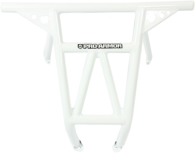 Race Rear Bumper White Pol