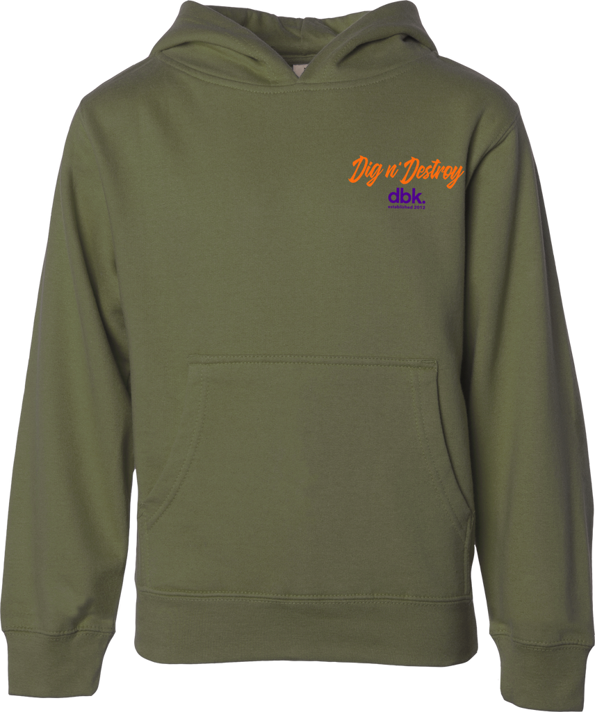 Boneyard Youth Hoodie Military Green Yx