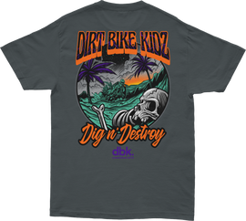 Boneyard Tee Charcoal Xl
