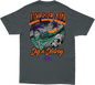 Boneyard Tee Charcoal Sm