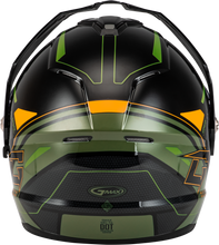 Load image into Gallery viewer, Md 74s Spectre Snow Helmet W/ Elec Shield Black/Green Xs