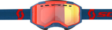 Load image into Gallery viewer, Fury Snowcross Ls Goggle Drk Blu/Neon Red Red Chrome