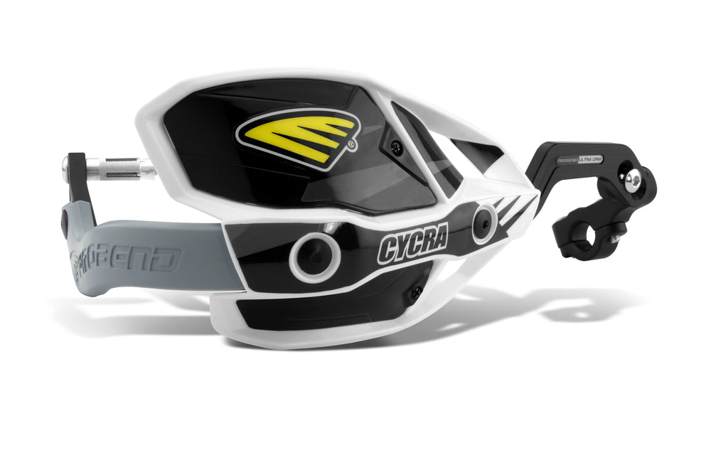 Crm Wrap Around Handguards 7/8" Clamp   White/Black