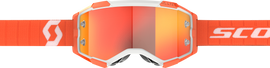 Fury Goggle Orange Orange Chrome Works