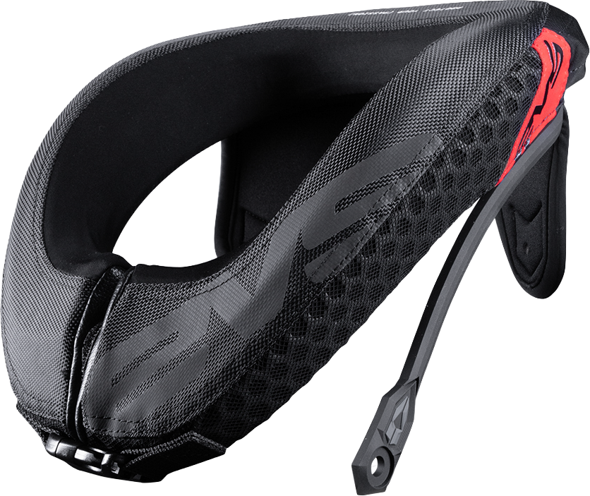 R3 Race Collar Black Youth