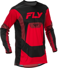 Load image into Gallery viewer, Youth Lite Jersey Black/Red Yxl