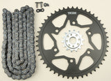 VORTEX Sprocket/Chain Kit Stl/Stl 14/48t Sil Sx3 520-108l Blk 3-CK4265