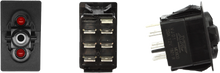 Load image into Gallery viewer, Dash Switch Body Dual Acc Red/Red
