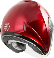 Load image into Gallery viewer, Of 17 Open Face Helmet Candy Red 2x