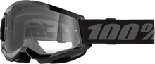Load image into Gallery viewer, Strata 2 Goggle Black Clear Lens